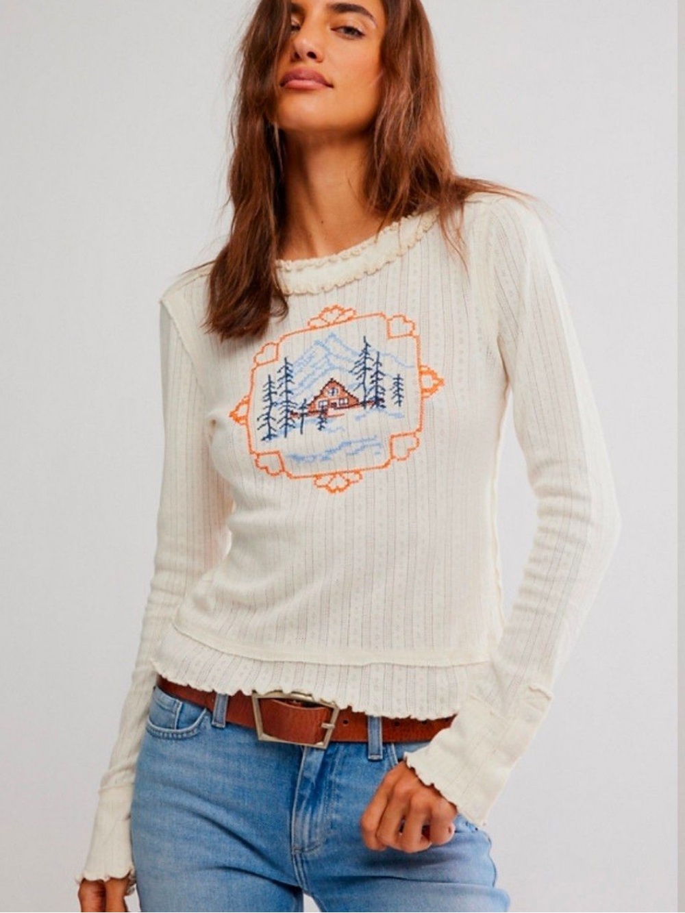 Free People In The Woods Tee. SOLD OUT!!! Size XSmall. NWT!!!